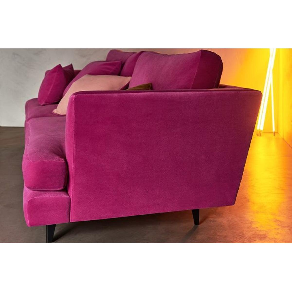 Lars 3 Seat Sofa in Greige Florence Textured Weave – image 5