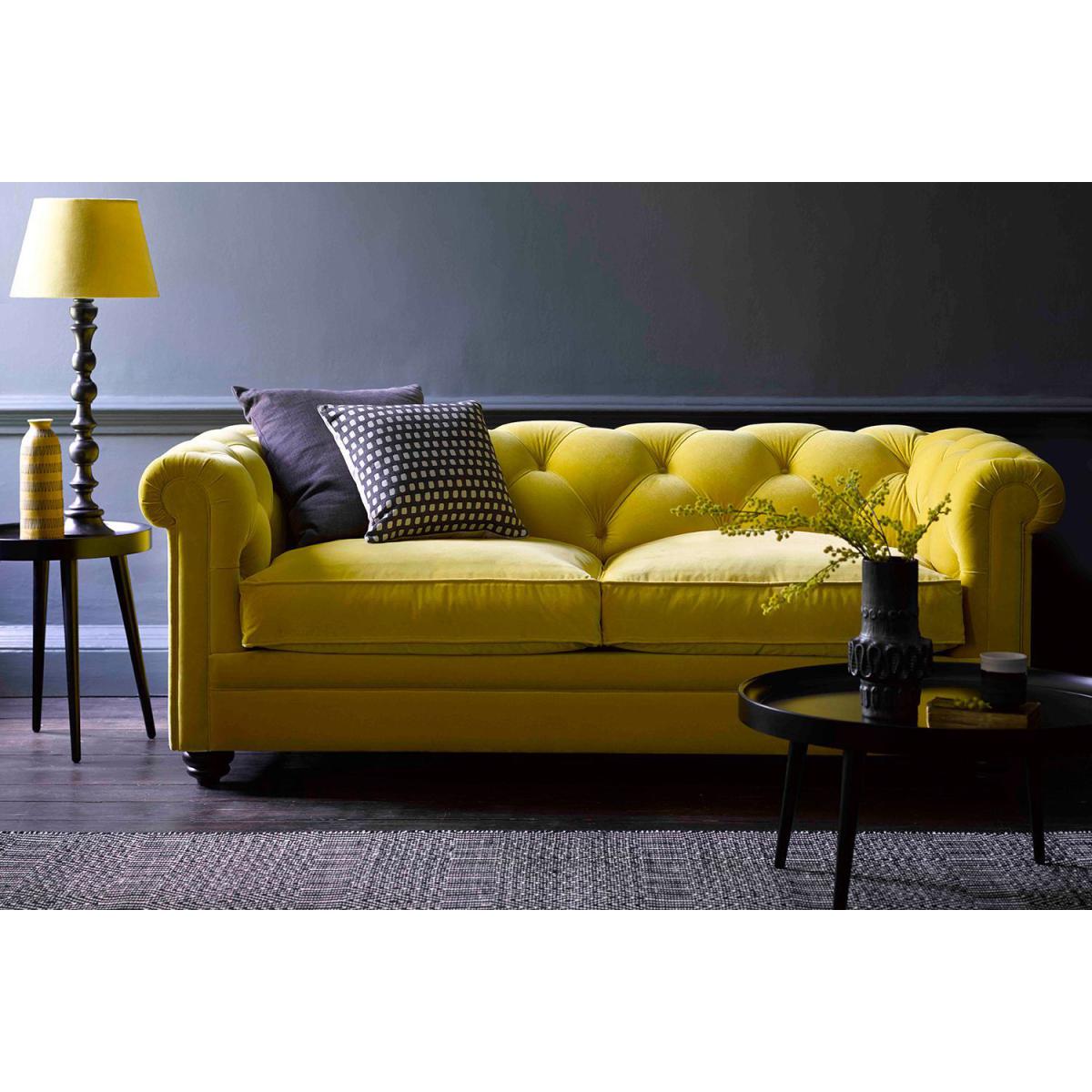 Patrick 2.5 Seat Sofabed in Squirrel Cotton Matt Velvet - sofa.com – image 2