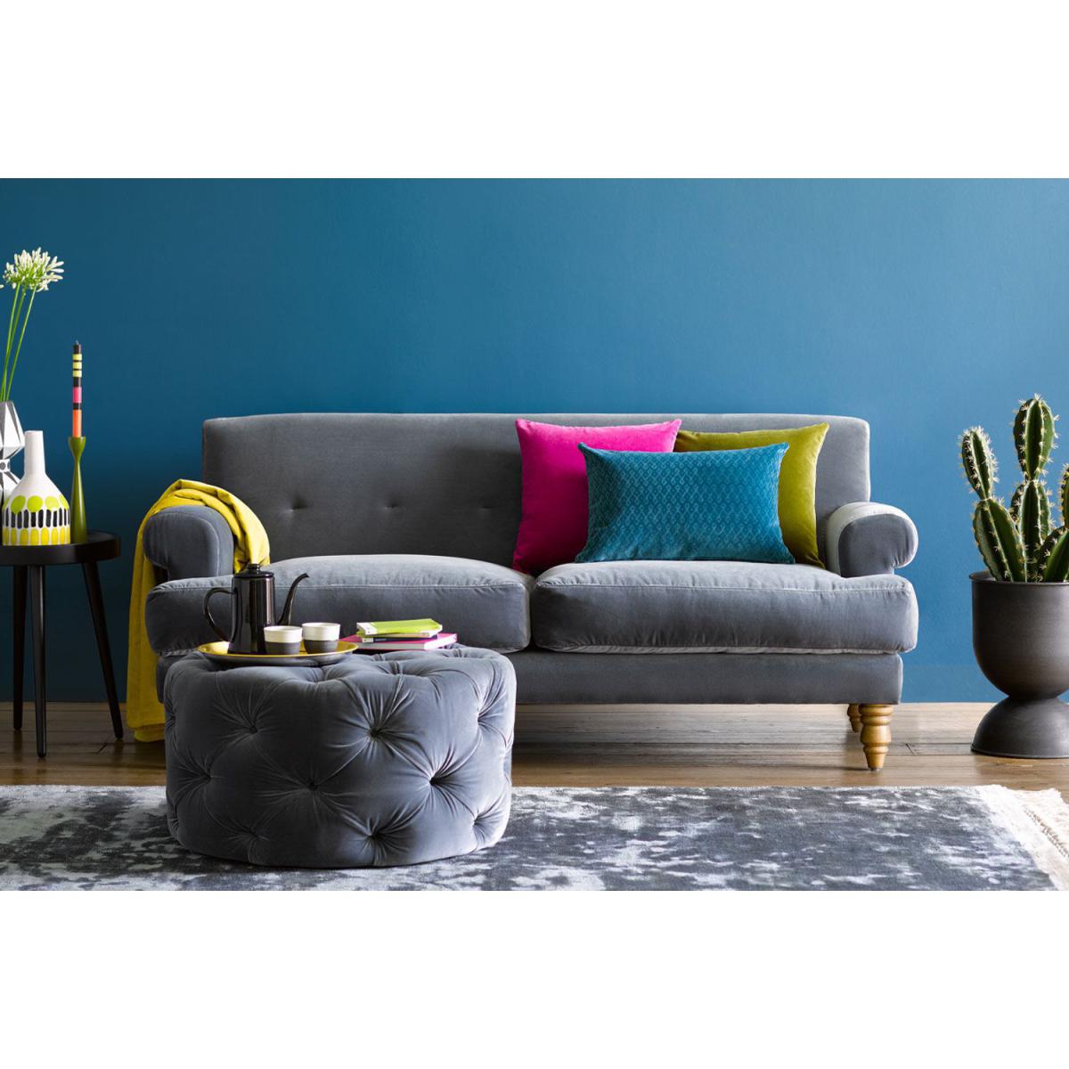 Perfectly Pristine Remy 2.5 Seat Sofa in Earl Grey Smart Velvet - sofa.com – image 2
