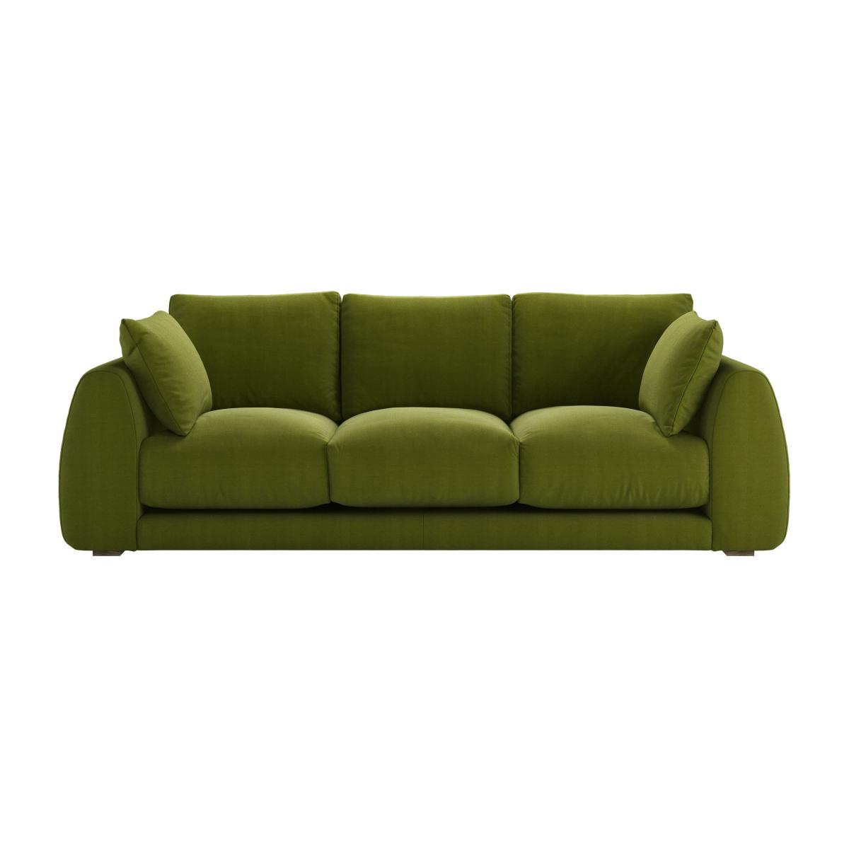 Carmel 3 Seat Sofa in Vine Leaf Organic Smart Cotton – image 1