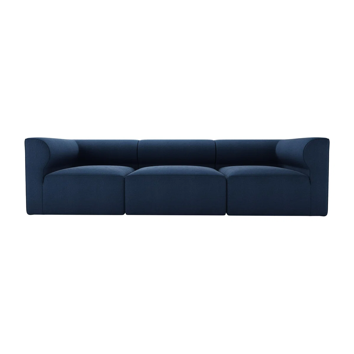 Cohen 3 Seat Sofa in Washed Indigo Easy Cotton – image 1