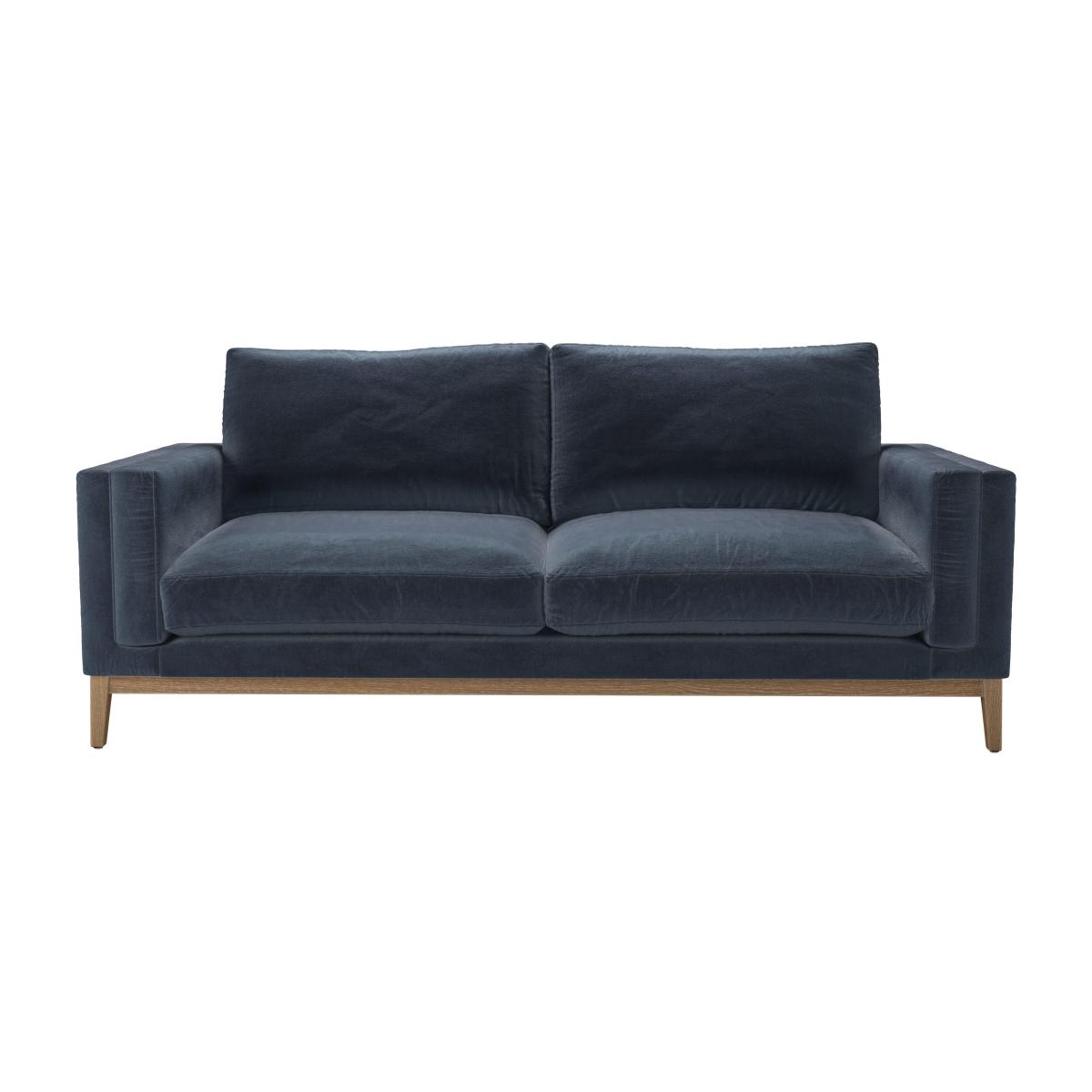 Costello 3 Seat Sofa in Skyfall Cotton Matt Velvet – image 1