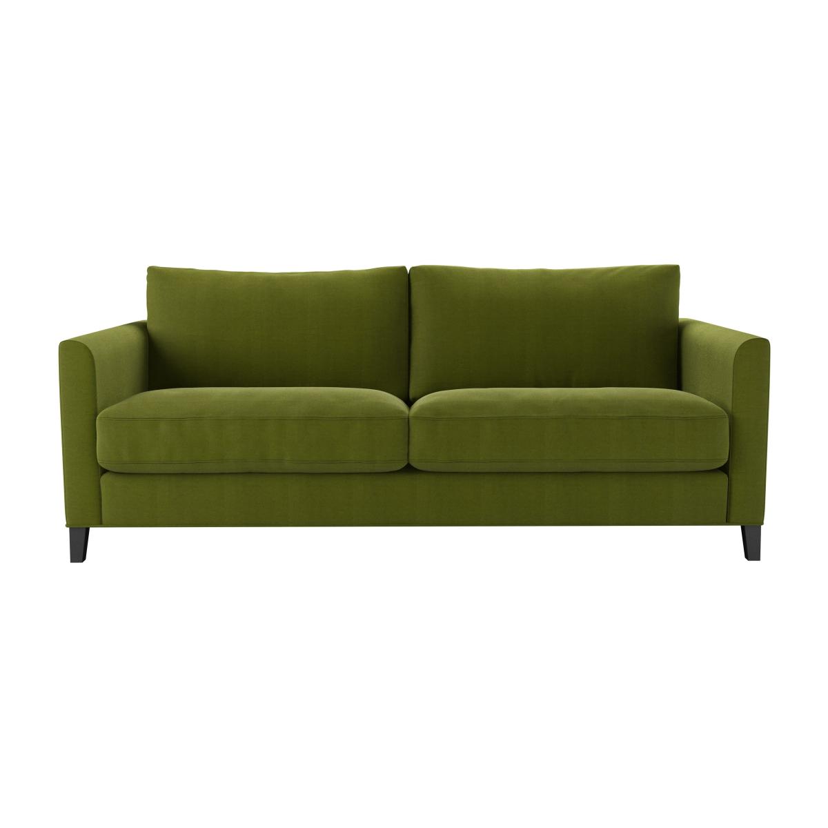 Izzy 3 Seat Sofa in Vine Leaf Organic Smart Cotton – image 1