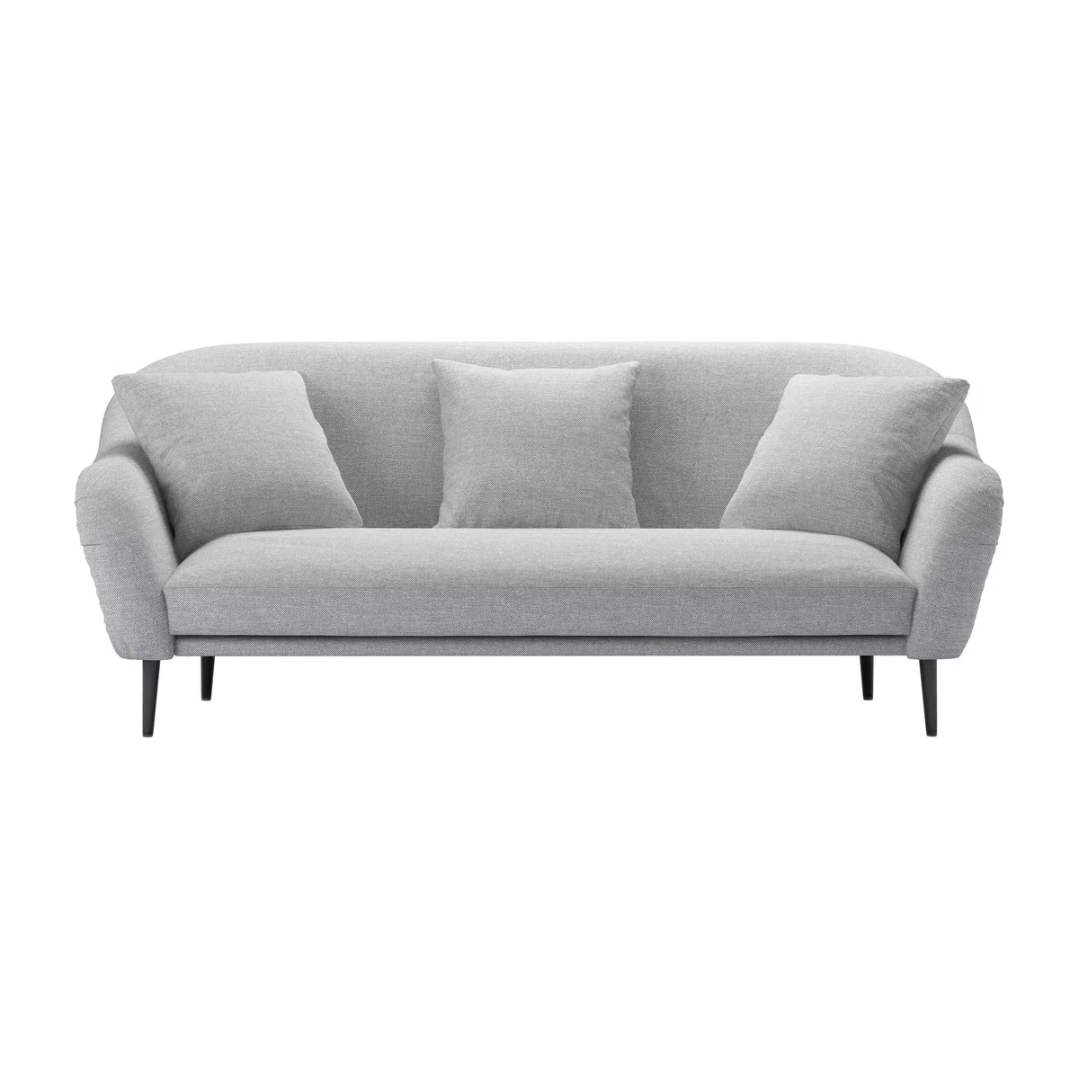 Jasper 3 Seat Sofa in Frost Highland Tweed - sofa.com