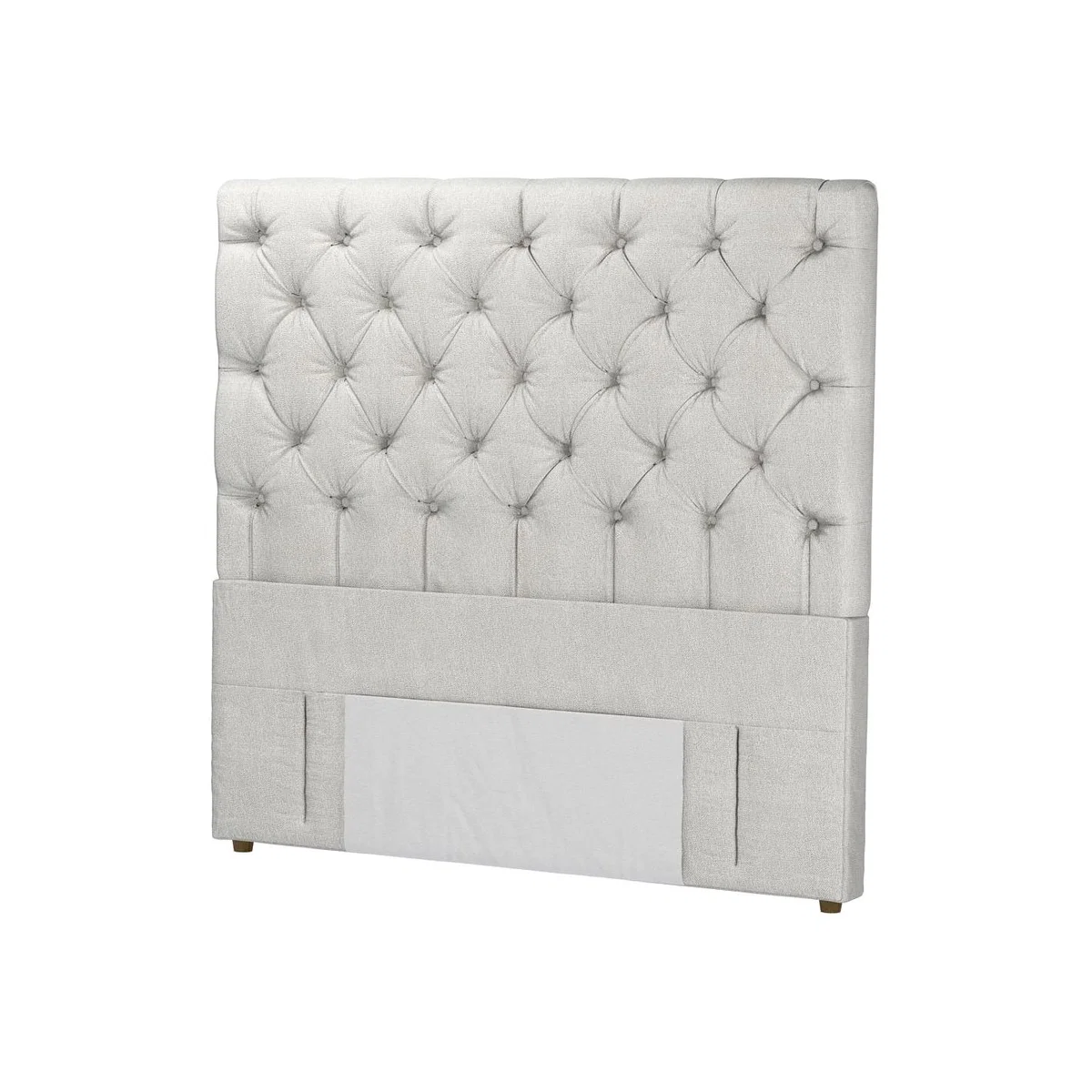 Standalone Rosalie 130cm Double Headboard in Shell Heathland Weave - sofa.com – image 1