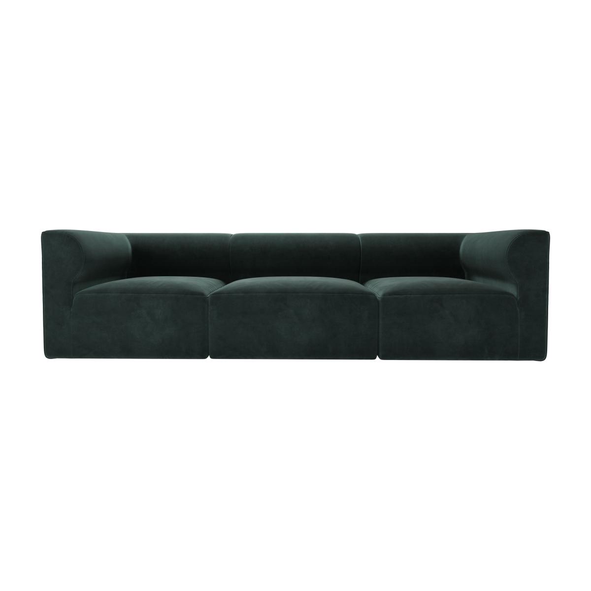 Cohen 3 Seat Sofa in Smokey Green Cashmere Velvet – image 1