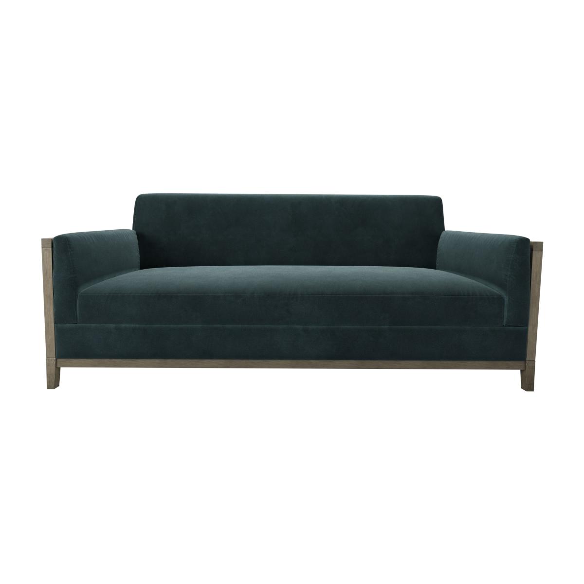 Chester 3 Seat Sofa in Deep Forest Aquaclean Clever Velvet – image 1