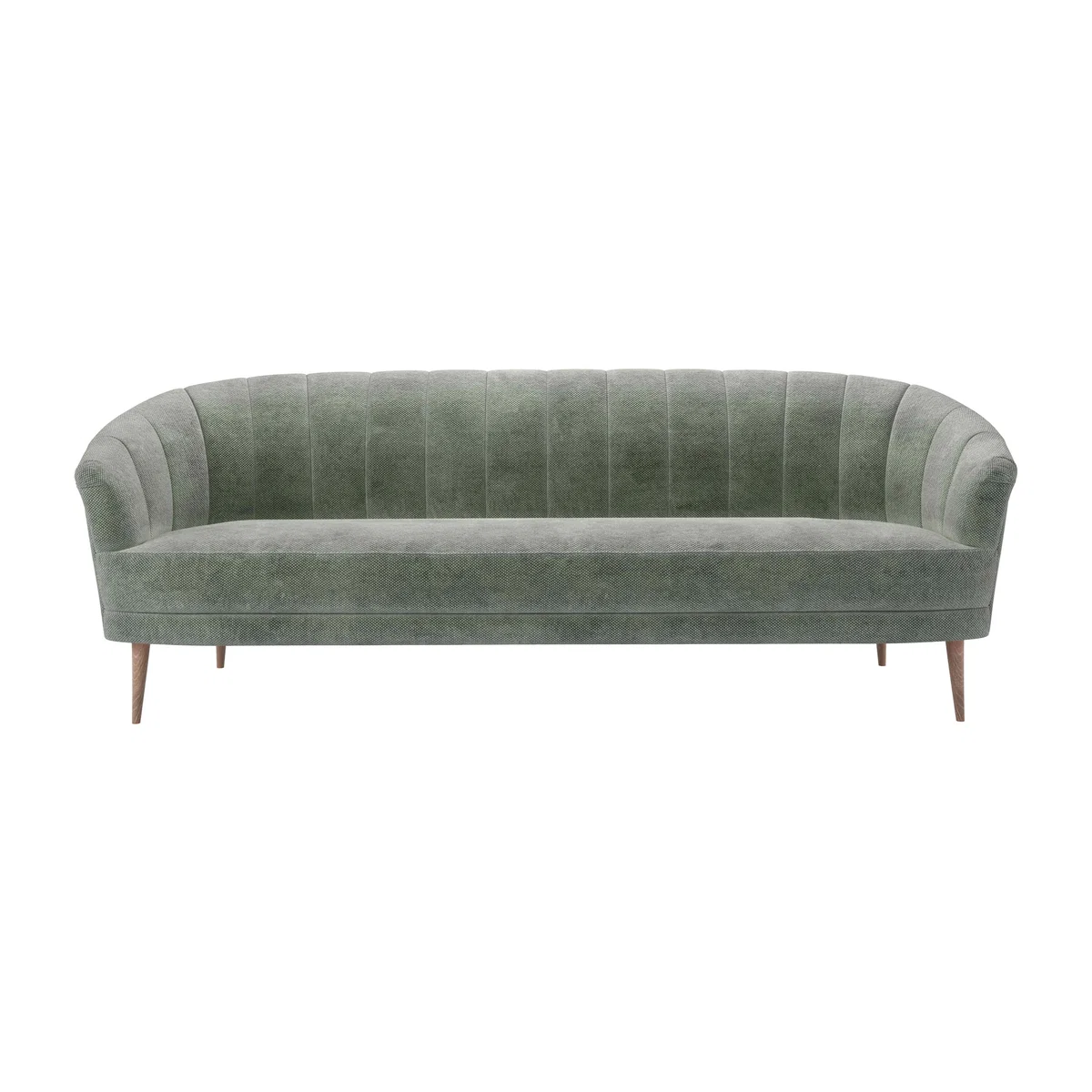 Harper 3 Seat Sofa in Moonstone Speckled Chenille – image 1