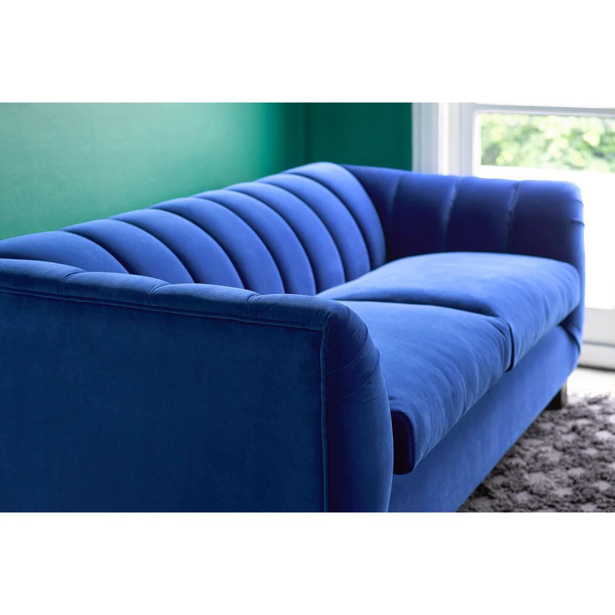 Albie 3 Seat Sofa in Hydrangea Highland Tweed - sofa.com – image 4