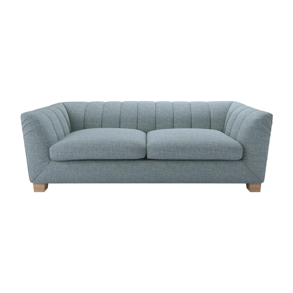 Albie 3 Seat Sofa in Hydrangea Highland Tweed - sofa.com – image 1
