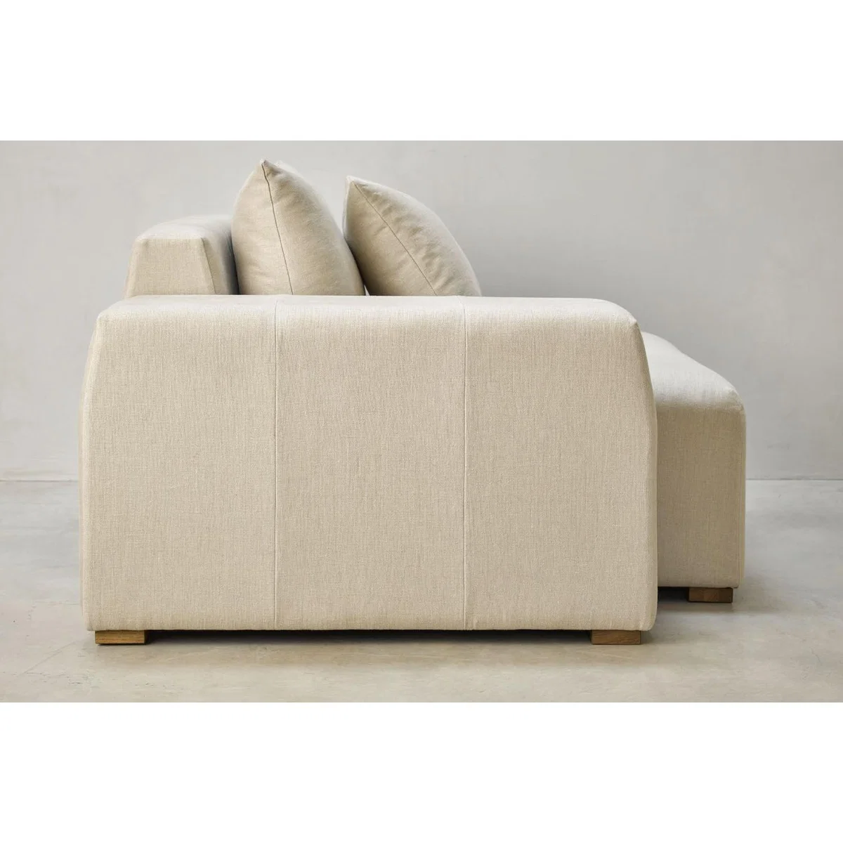 Romy 3 Seat Sofa in Chantilly Aquaclean Clever Chenille – image 4