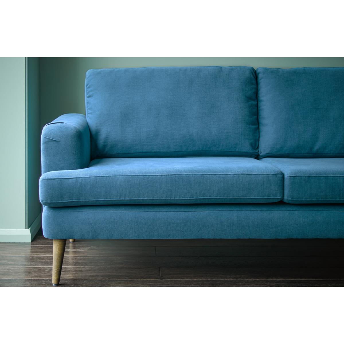 Perfectly Pristine Reuben 3 Seat Sofa in Marina Brushed Linen Cotton - sofa.com – image 3