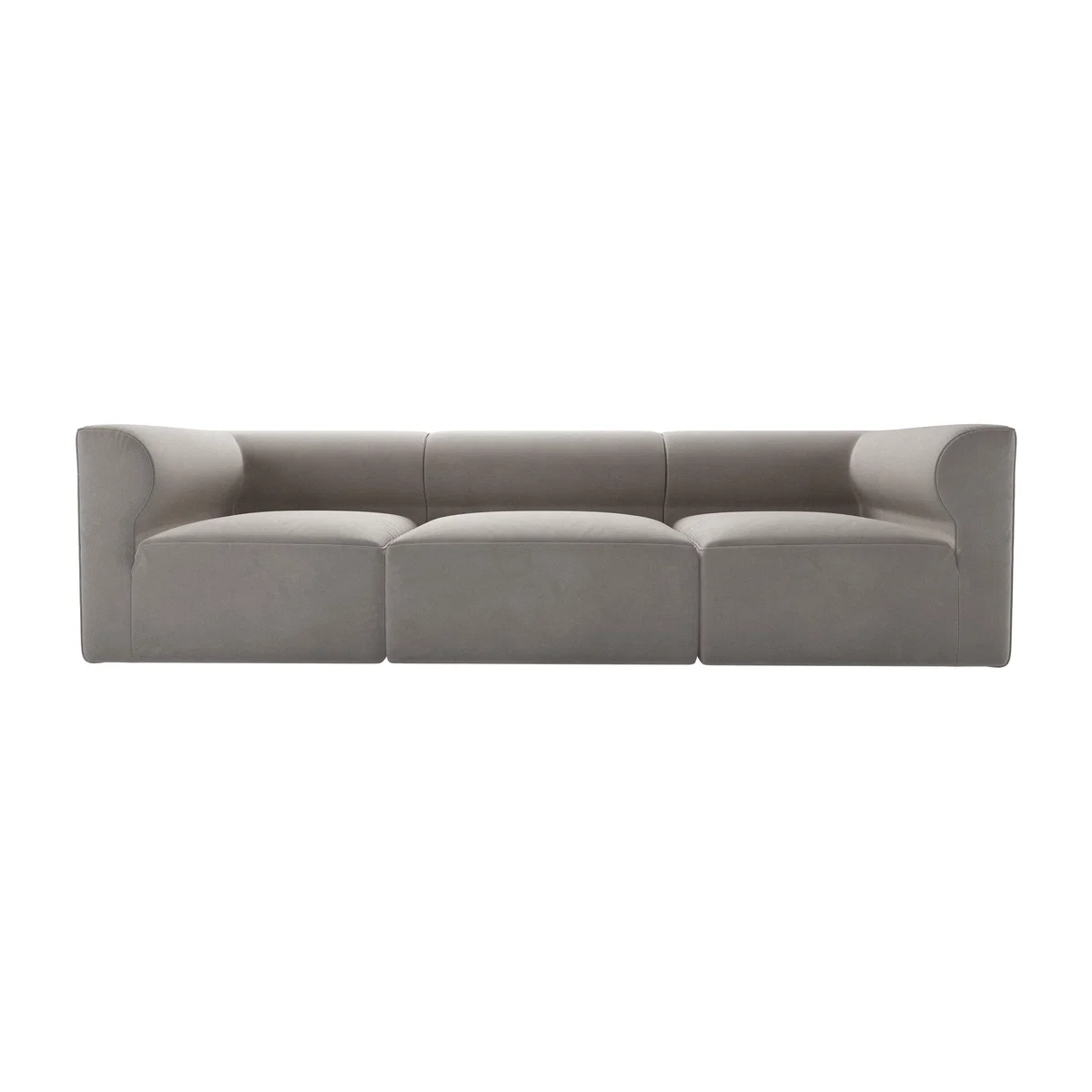 Cohen 3 Seat Sofa in Nimbus Aquaclean Clever Velvet – image 1