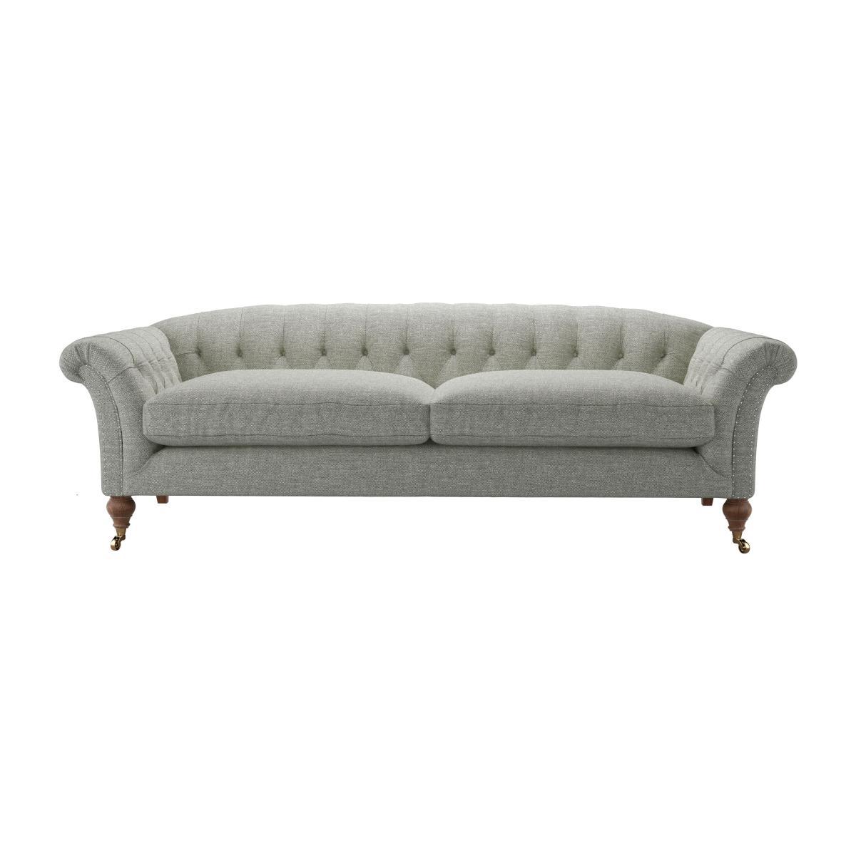 Humphrey 3 Seat Sofa in Grey Marl Highland Tweed - sofa.com – image 1