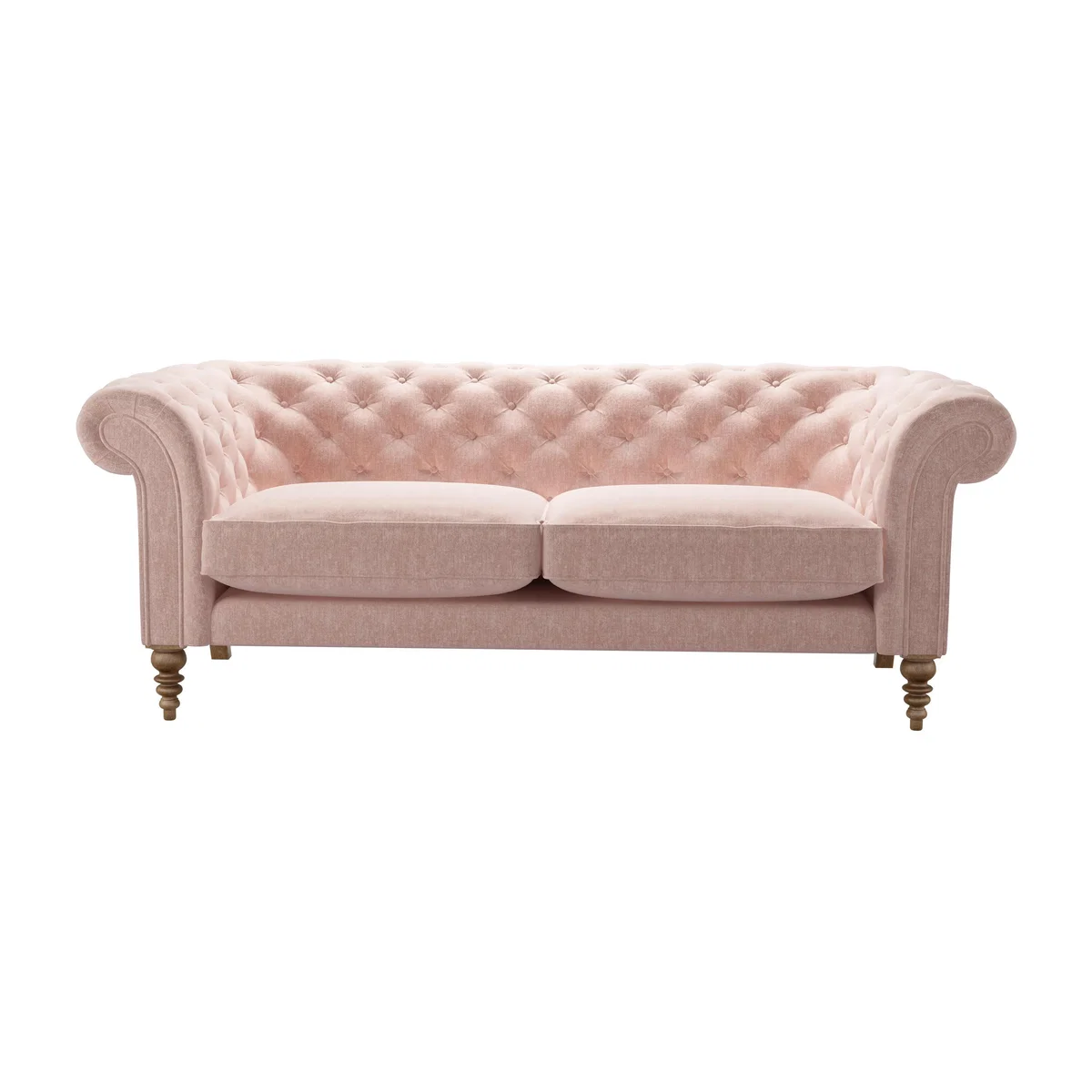 Oscar 3 Seat Sofa in Pavilion Pink Brushstroke - sofa.com – image 1