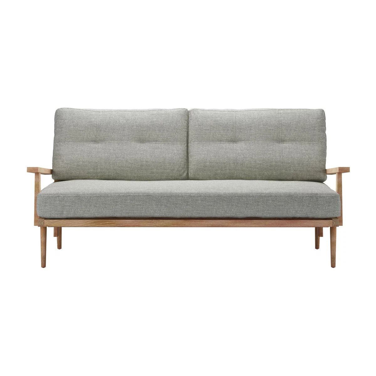 Hendrik 3 Seat Sofa in Grey Marl Highland Tweed - sofa.com – image 1