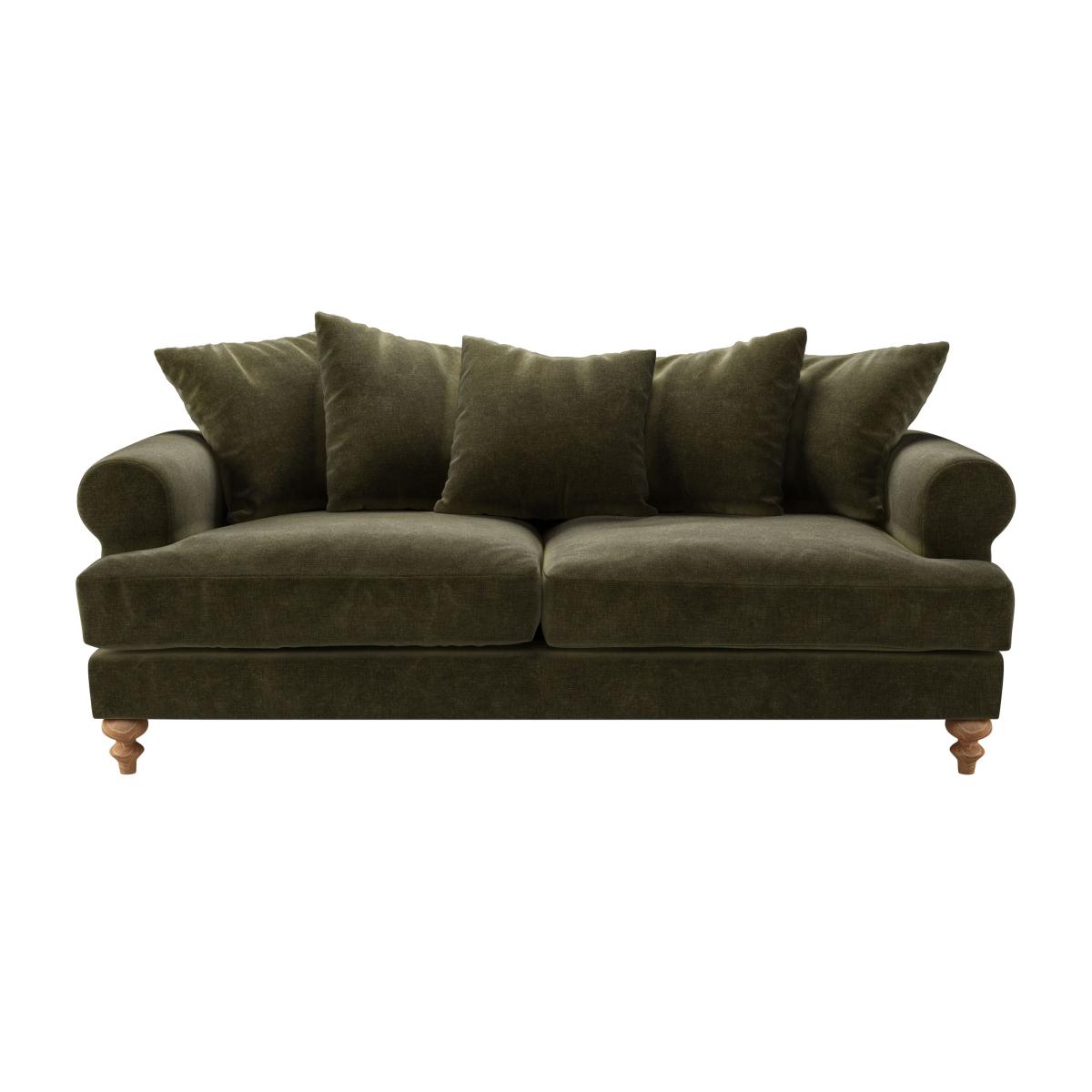 Teddy 3 Seat Sofa in Juniper Aquaclean Clever Chenille – image 1