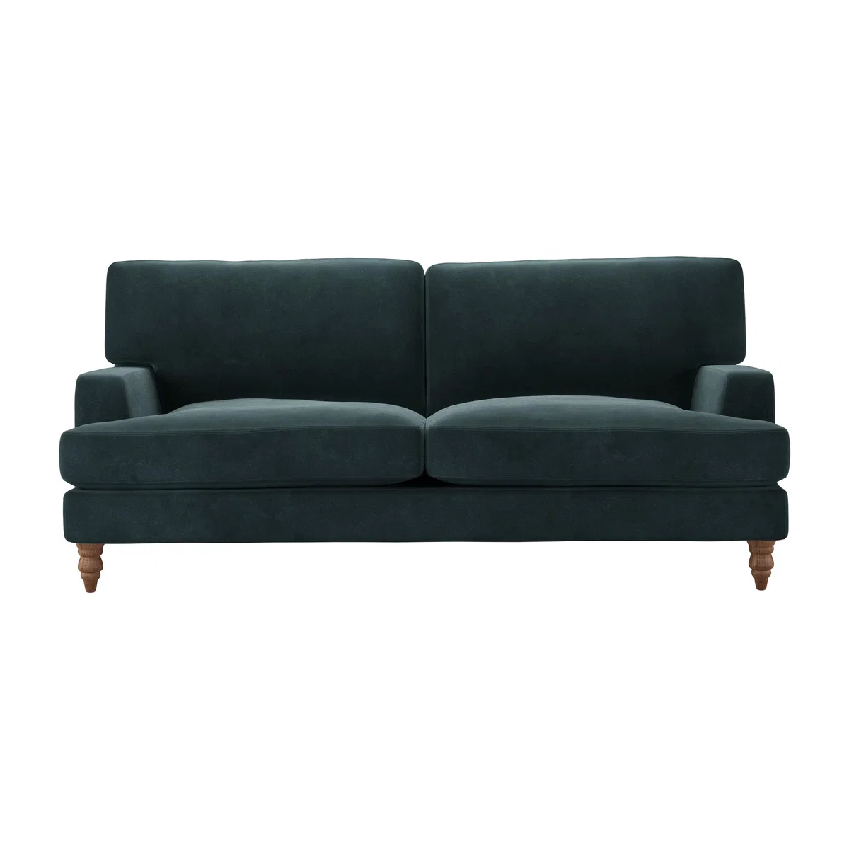 Isla 3 Seat Sofa in Deep Forest Aquaclean Clever Velvet – image 1