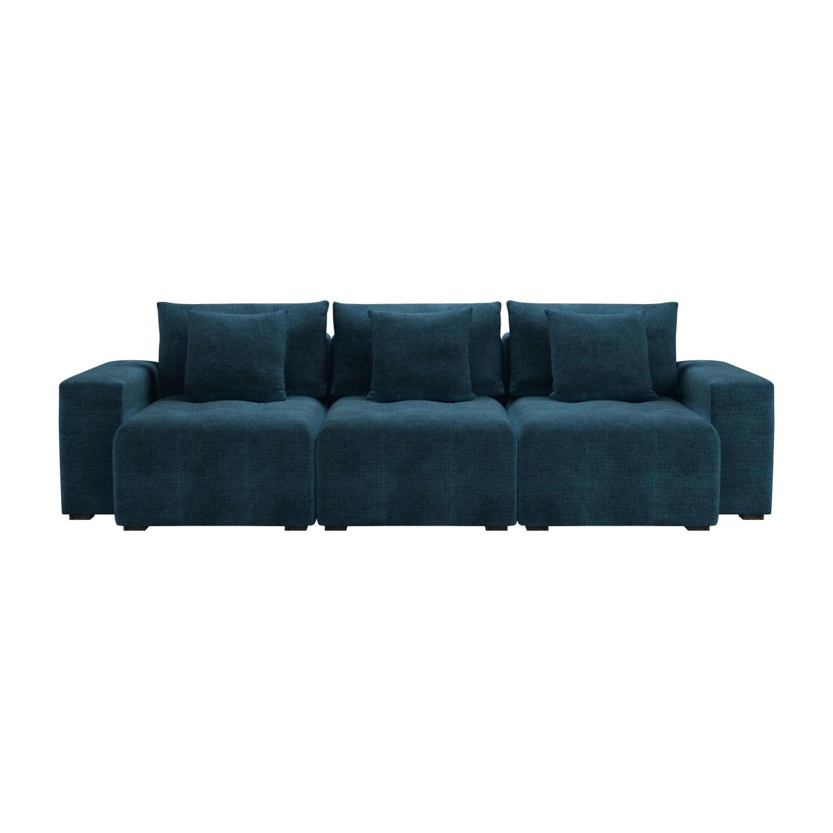 Romy 3 Seat Sofa in Mineral Mist Speckled Chenille – image 1