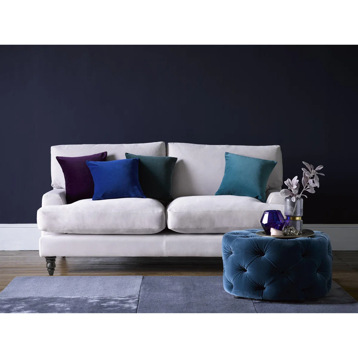 Isla 2.5 Seat Sofa in Pavilion Pink Brushstroke - sofa.com – image 4