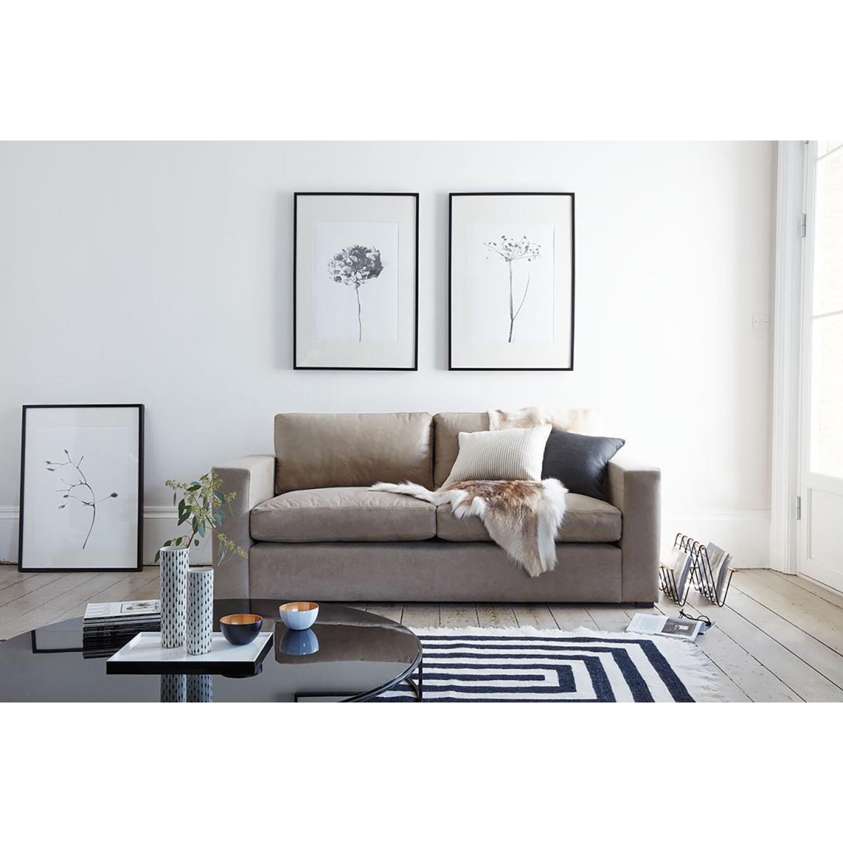 Stella 2.5 Seat Sofa (breaks down) in Hydrangea Highland Tweed - sofa.com – image 2