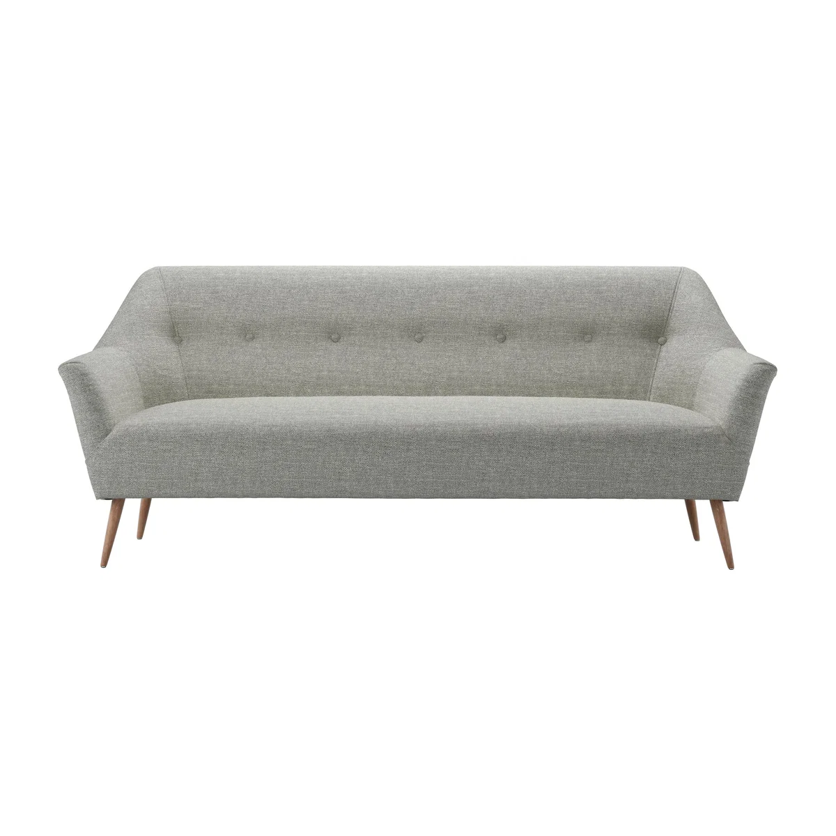 Minnie 3 Seat Sofa in Grey Marl Highland Tweed - sofa.com – image 1