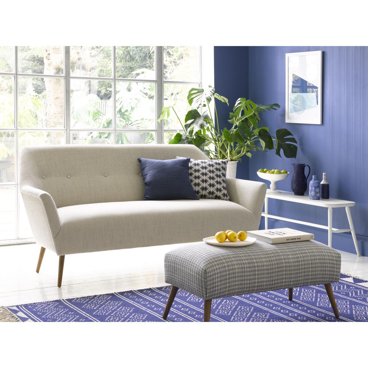 Minnie 2.5 Seat Sofa in Hydrangea Highland Tweed - sofa.com – image 2