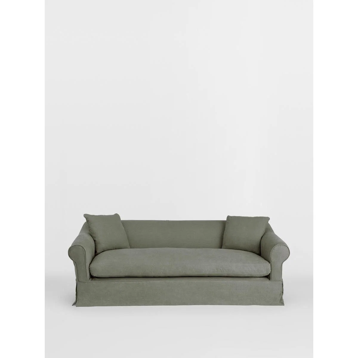 Ophelia 3-Seater Sofa, Linen Loden – image 1