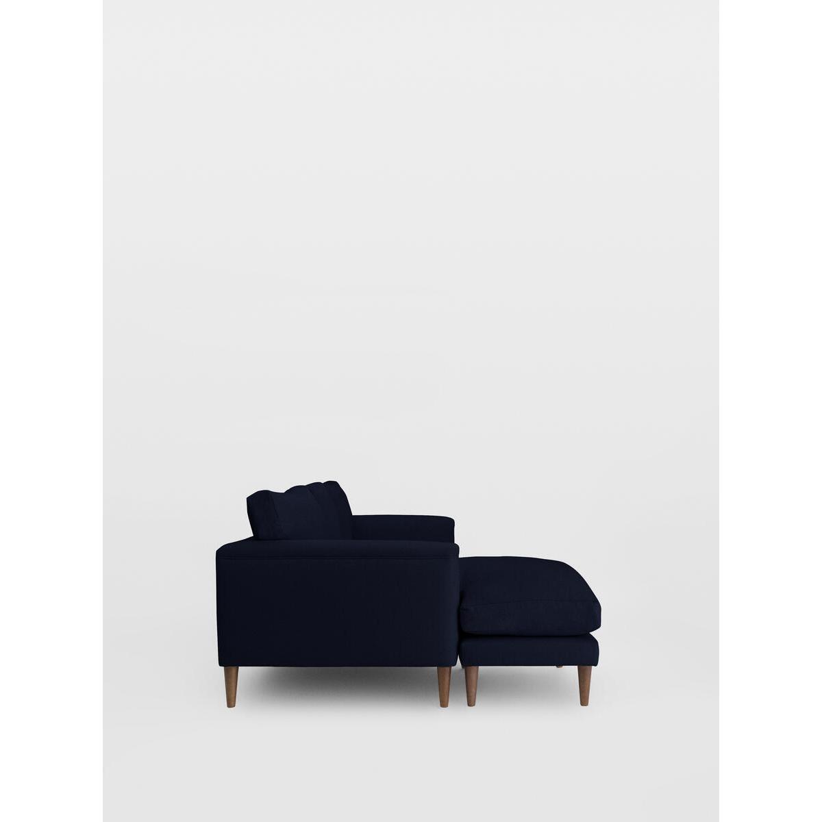 Reya Chaise-end Sofa Linen, Dark Navy – image 4