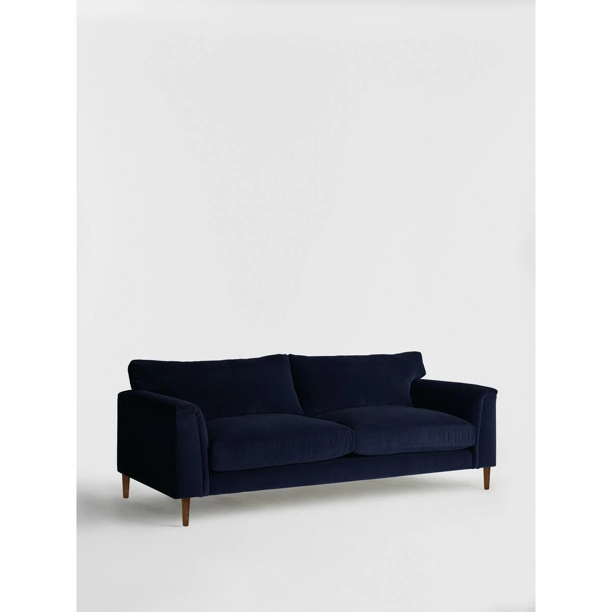 Reya Sofa 3 Seater Velvet, Navy – image 2