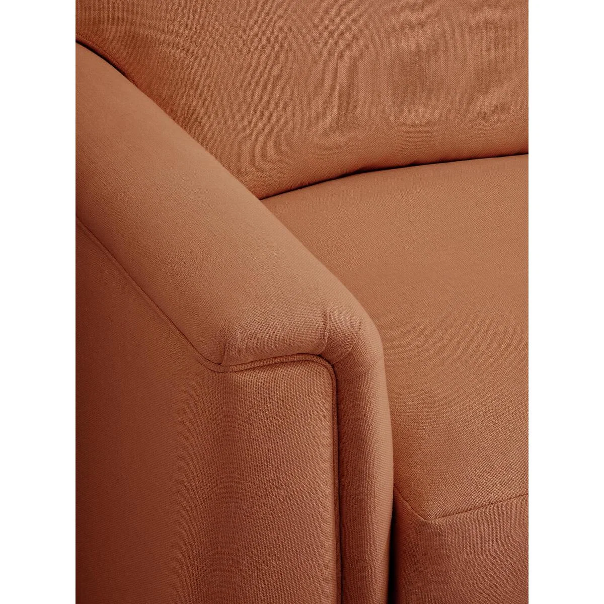 Reya Sofa 3 Seater Linen, Dahlia – image 5