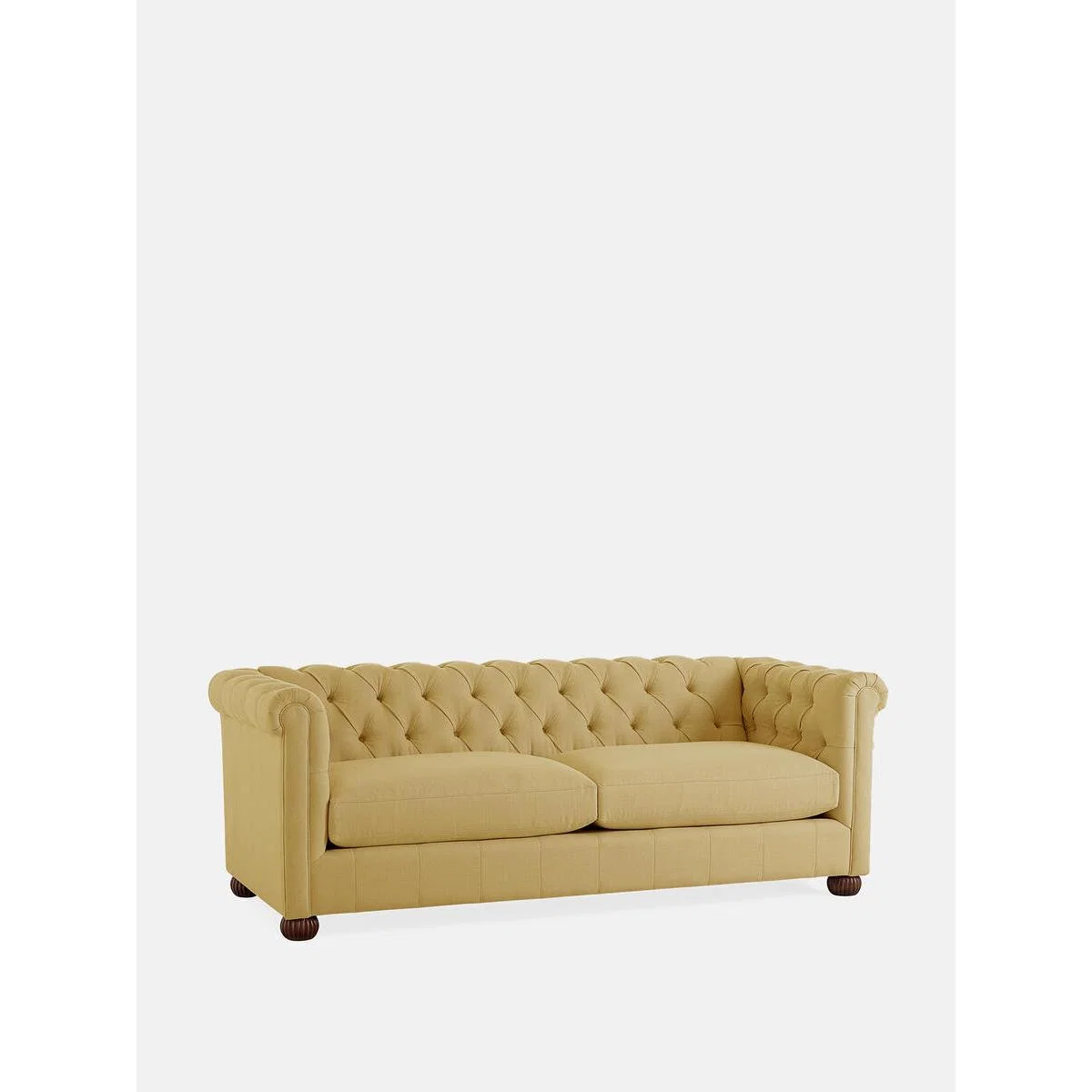 Aderyn Chesterfield 3 Seater, Linen Antelope – image 2