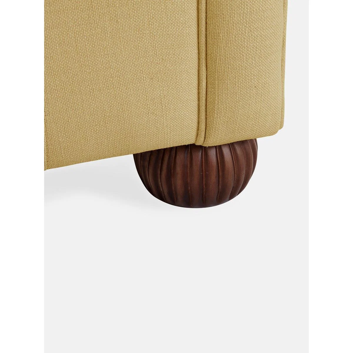 Aderyn Chesterfield 3 Seater, Linen Antelope – image 5