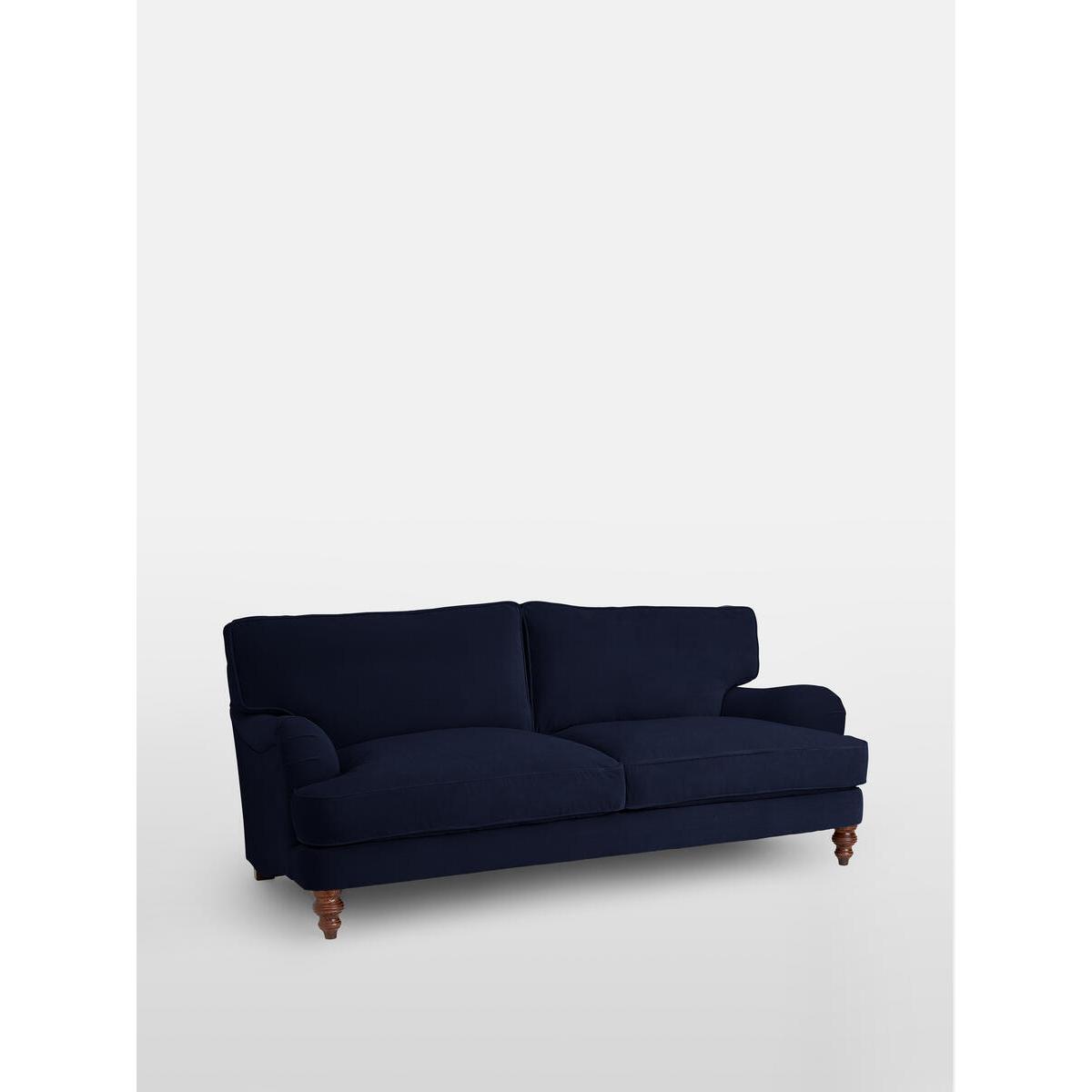 Arundel 3-Seater Sofa, Velvet Navy – image 3