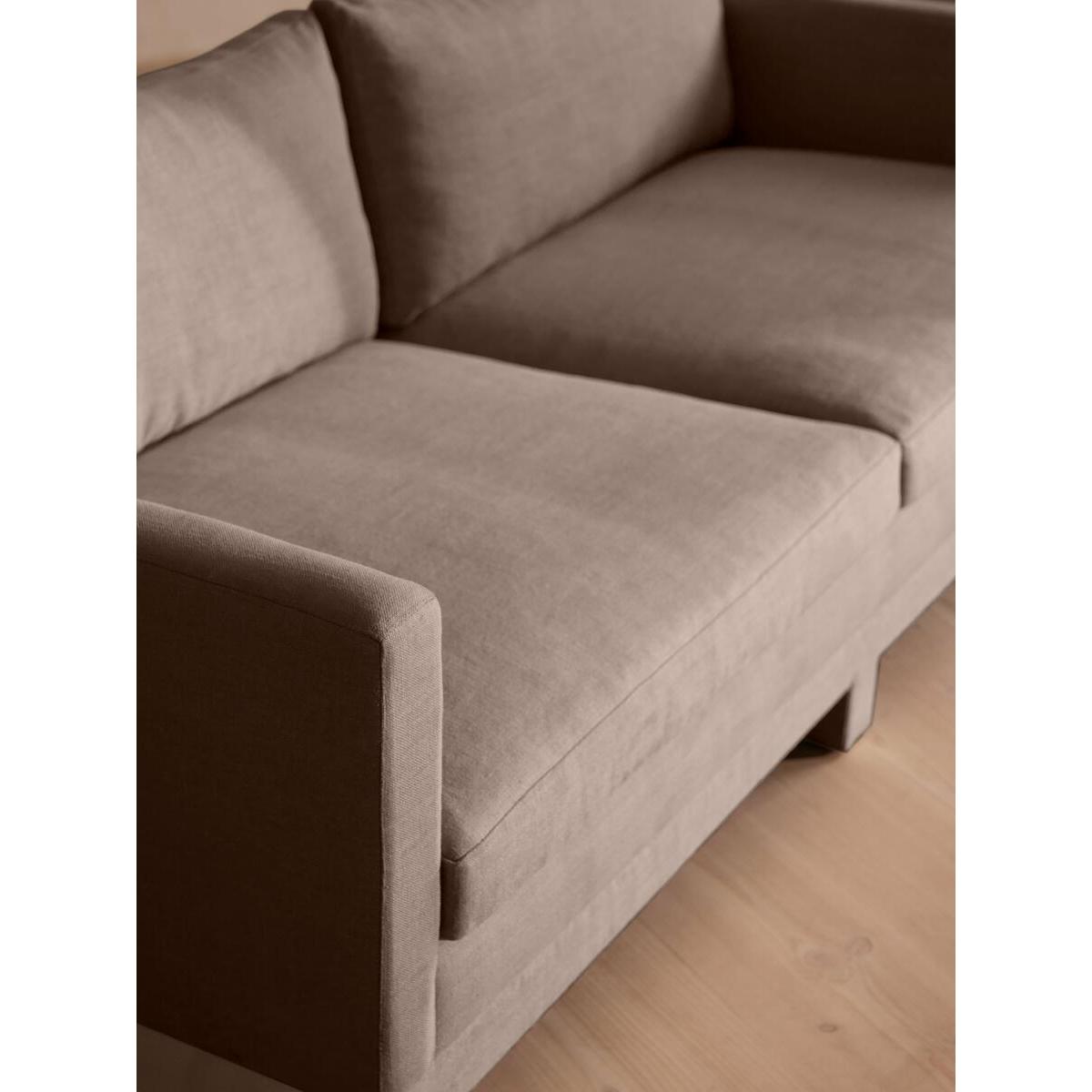 Ashford Three Seater Sofa, Linen, Mushroom – image 5