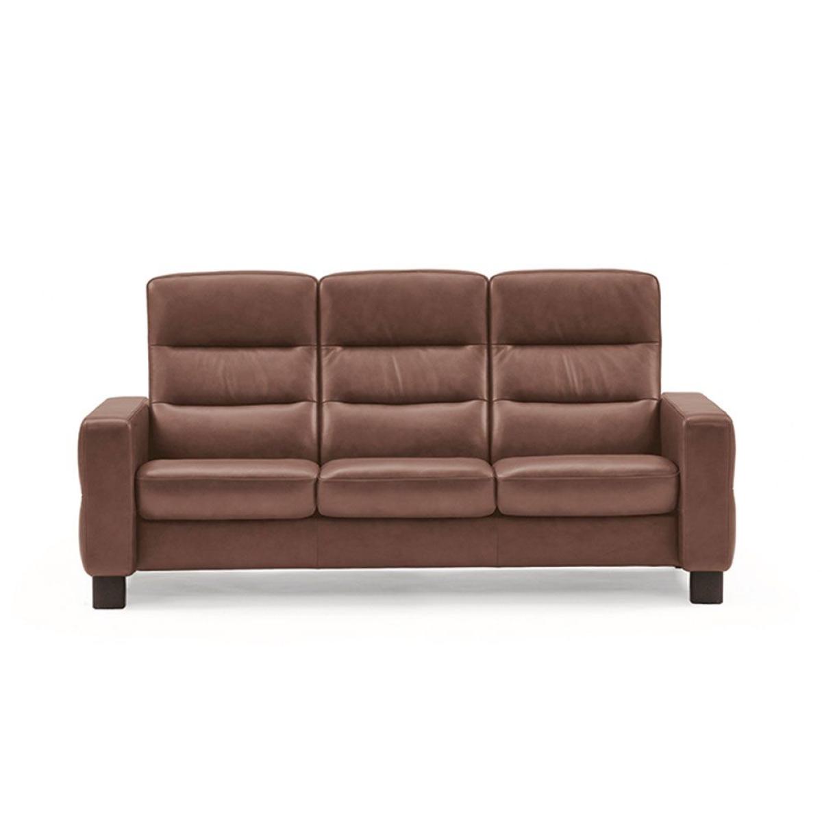 Stressless Wave High Back Sofa 3 Seater Noblesse Leather – image 6