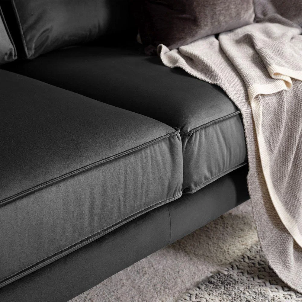 Henry 3 Seater - Mercury Velvet – image 4