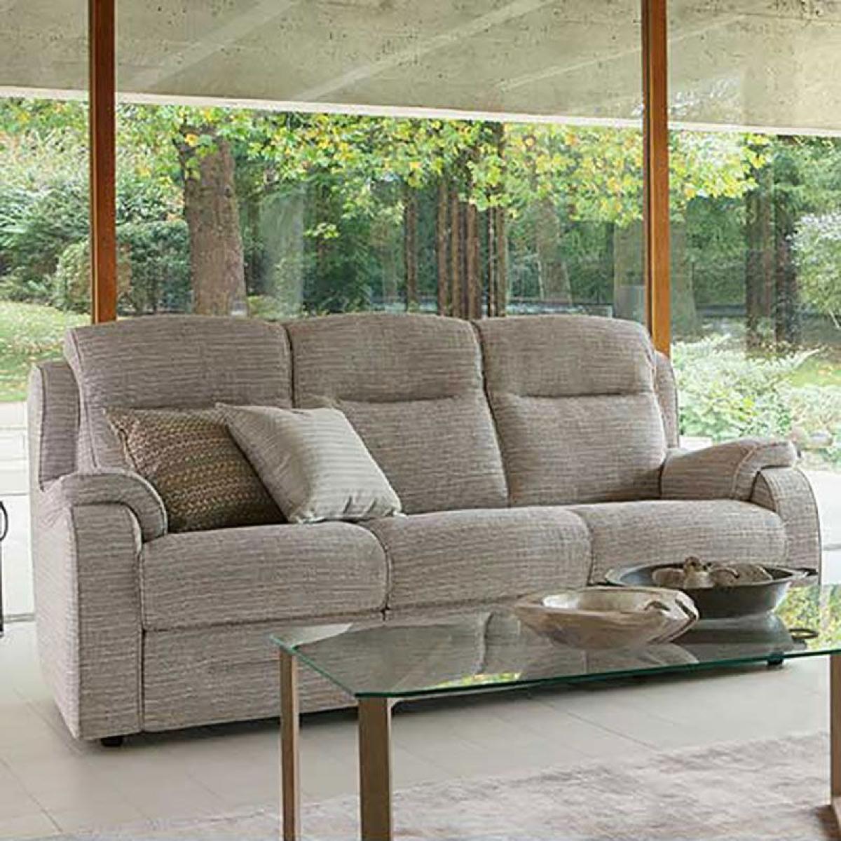 Parker Knoll Boston Double Power Recliner 3 Seater Sofa Boston Double Power Recliner 3 Seater Sofa Grade B – image 2