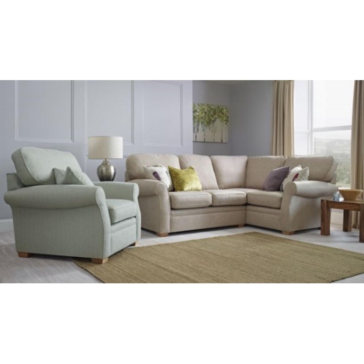 Zuri Small 3 Seater Corner Sofa Zuri Small Corner Sofa Grade B