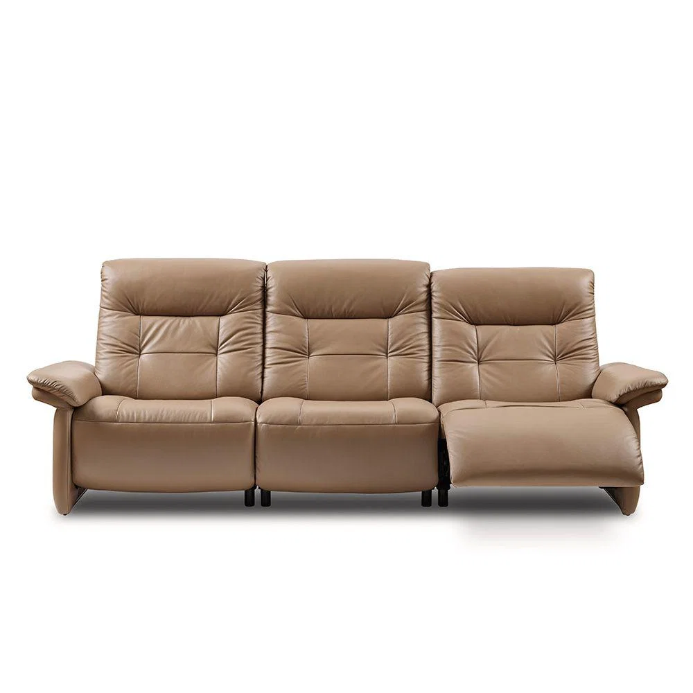 Stressless Mary 3 Seater Sofa - Upholstered Arms Mary 3 Seater Sofa Upholstered Arm - PalomaCori Leather – image 4