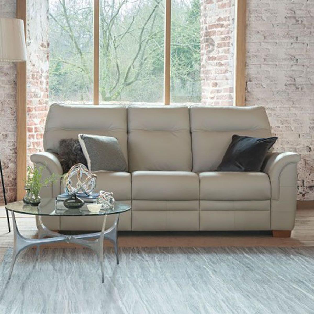 Parker Knoll Hudson 3 Seater Power Recliner Sofa Hudson 3 Seater Power Recliner Sofa Grade B – image 2