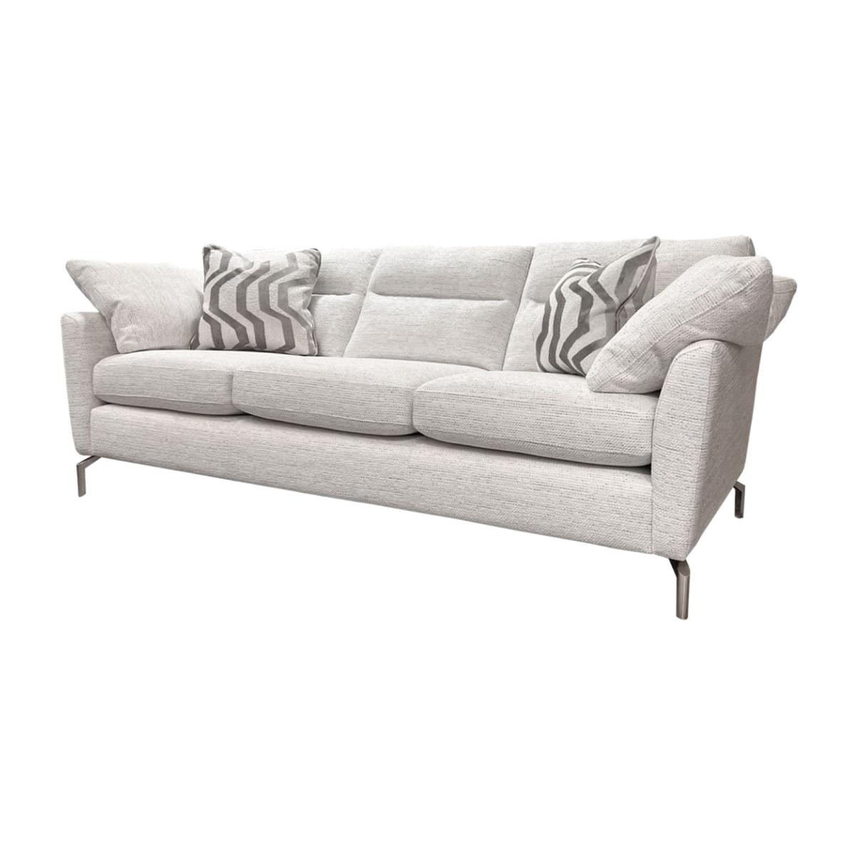 Montana 3 Seater Sofa - Montana 3 Seater Sofa Fabric Aqua CleanForever