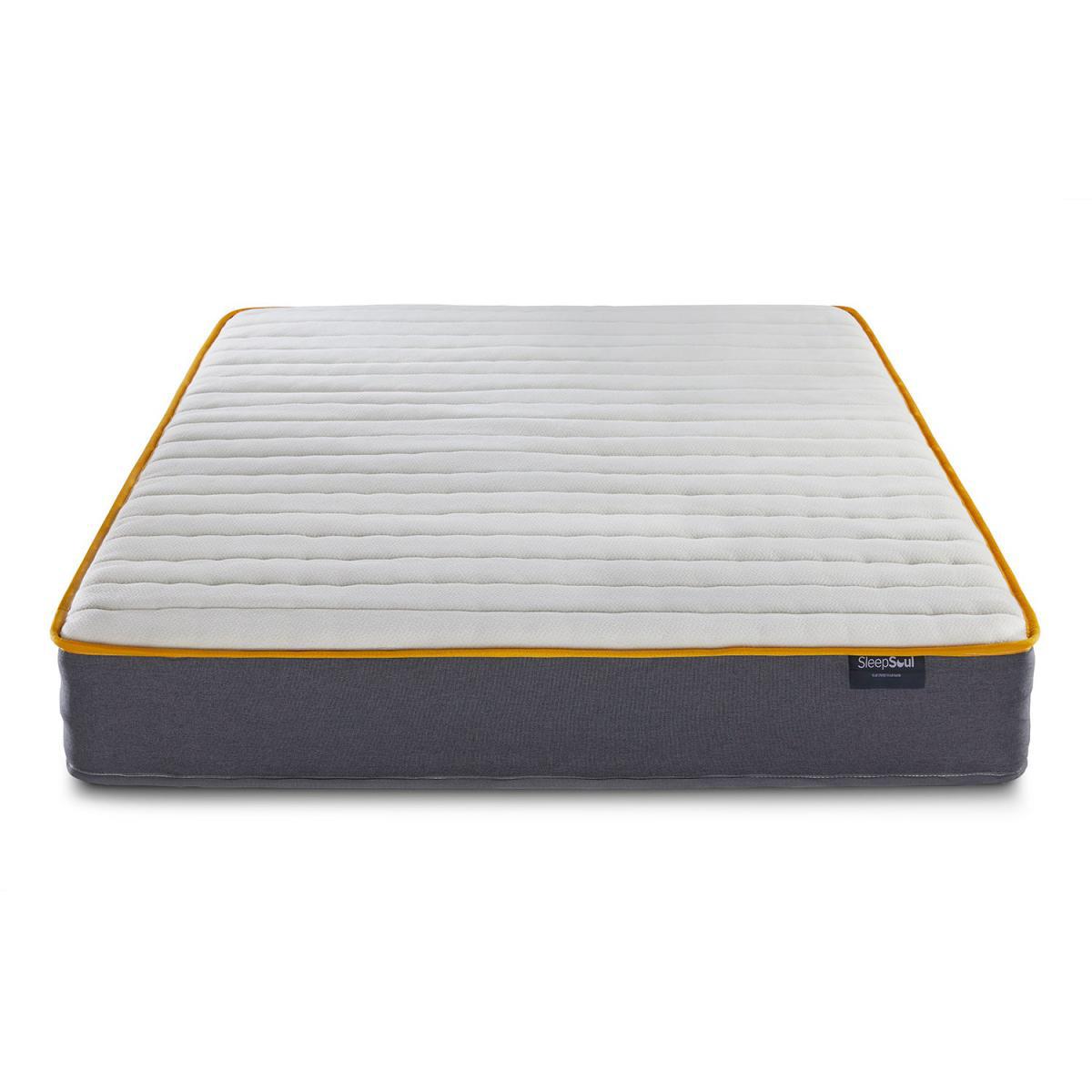 Sleepsoul Medium Firm Comfort 800 Pocket Memory Mattress White – image 3