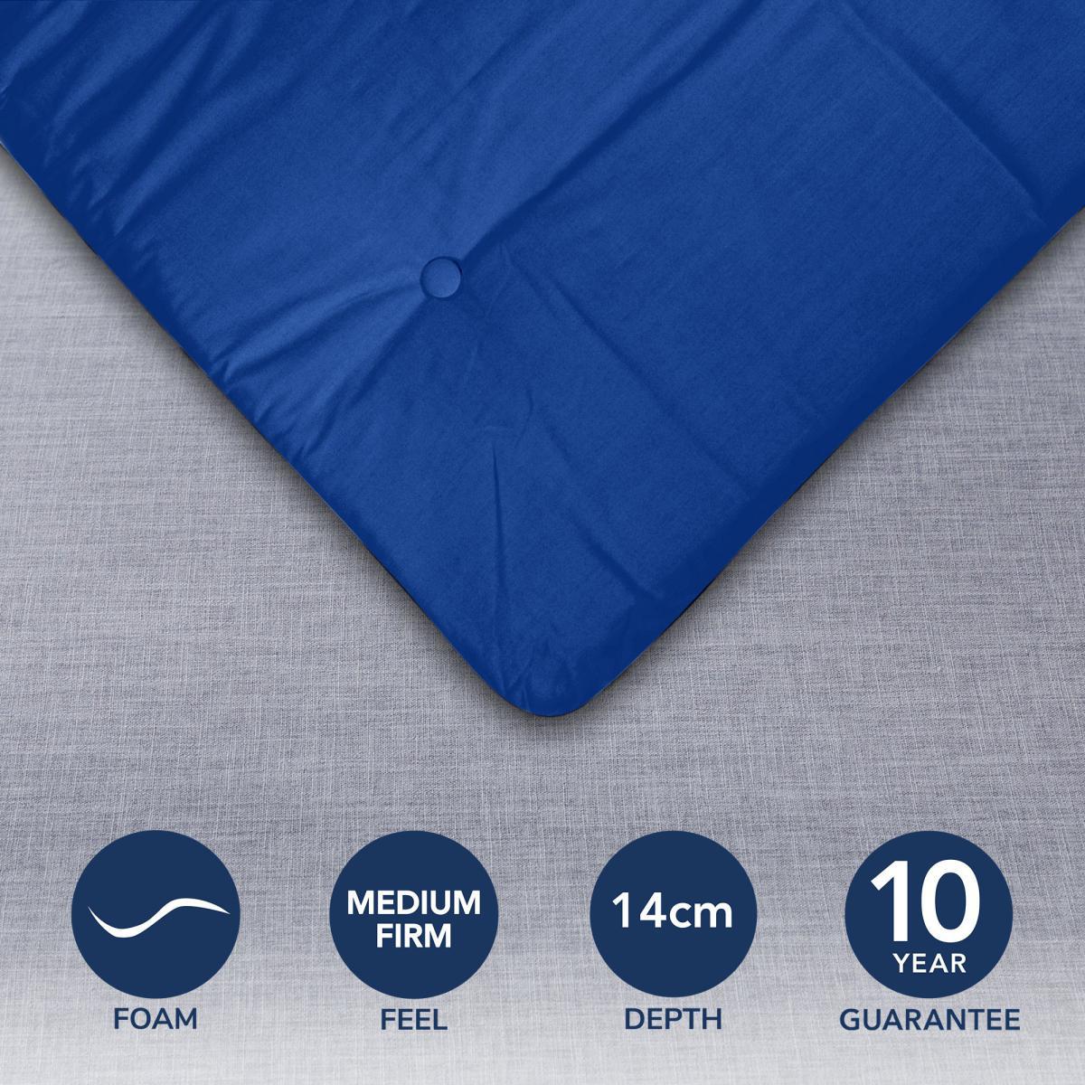 Mito Futon Mattress Royal Blue (Blue) – image 1