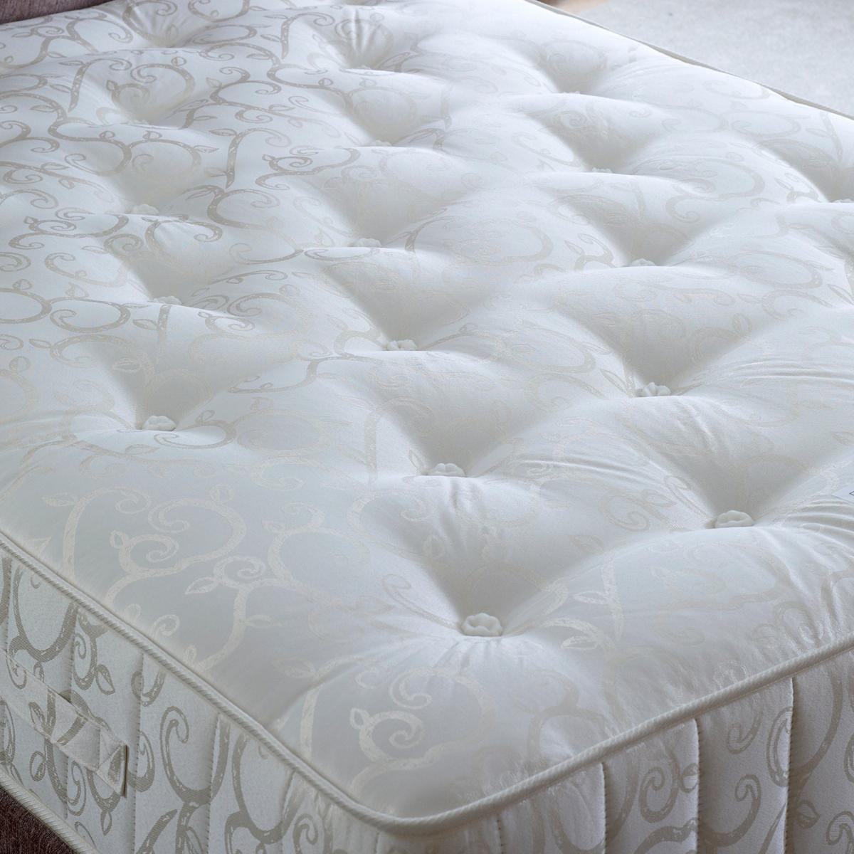 Medium 1000 Pocket Sprung Mattress White – image 3