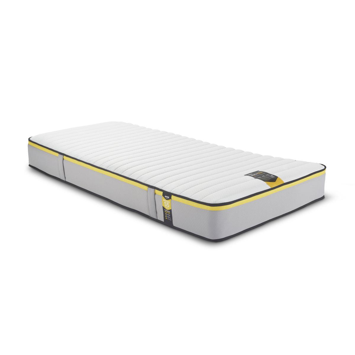 Jay-Be Benchmark S5 Hybrid Boxed Rolled Medium Pocket Sprung Mattress White – image 3