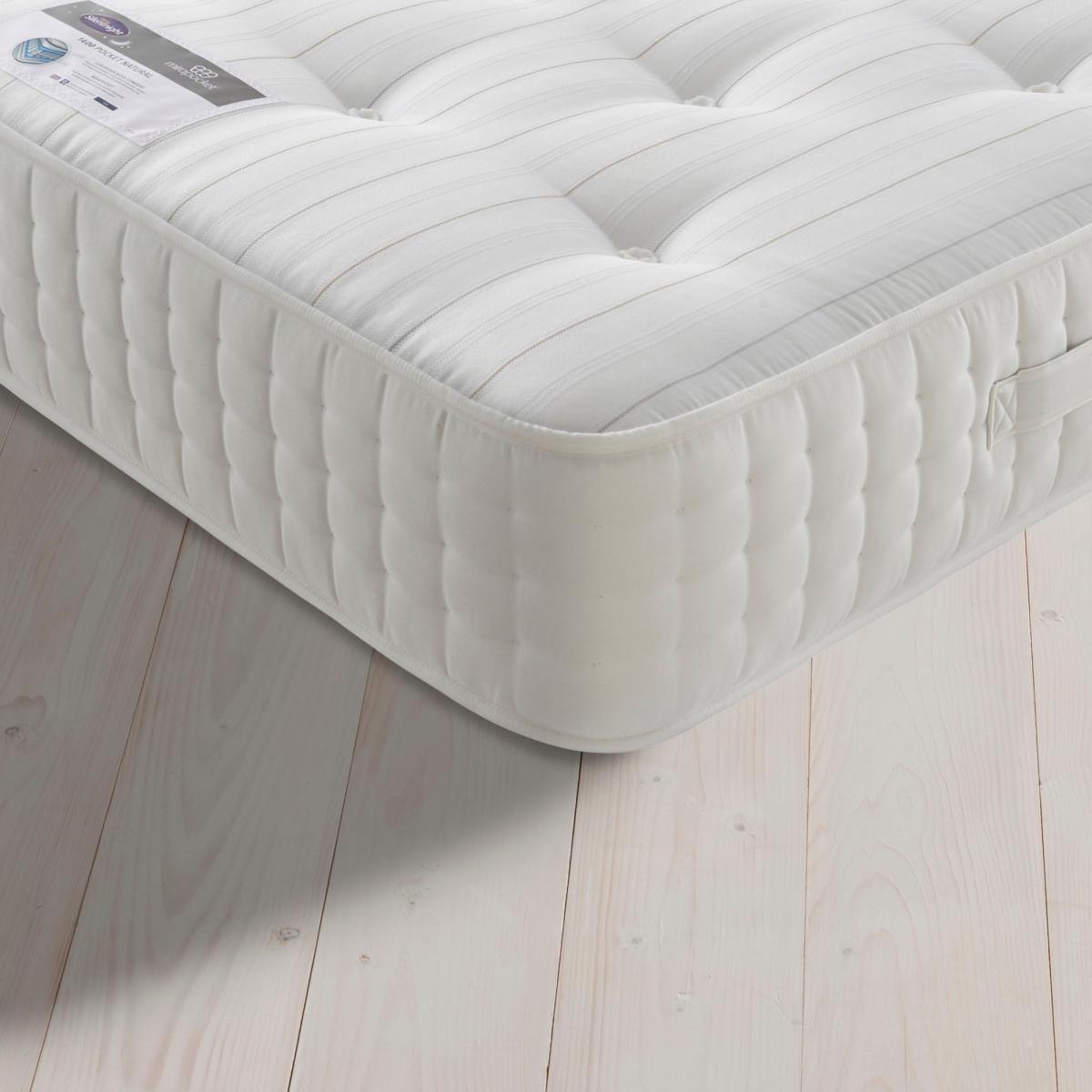 Silentnight 1400 Pocket Sprung Natural Mattress White – image 2