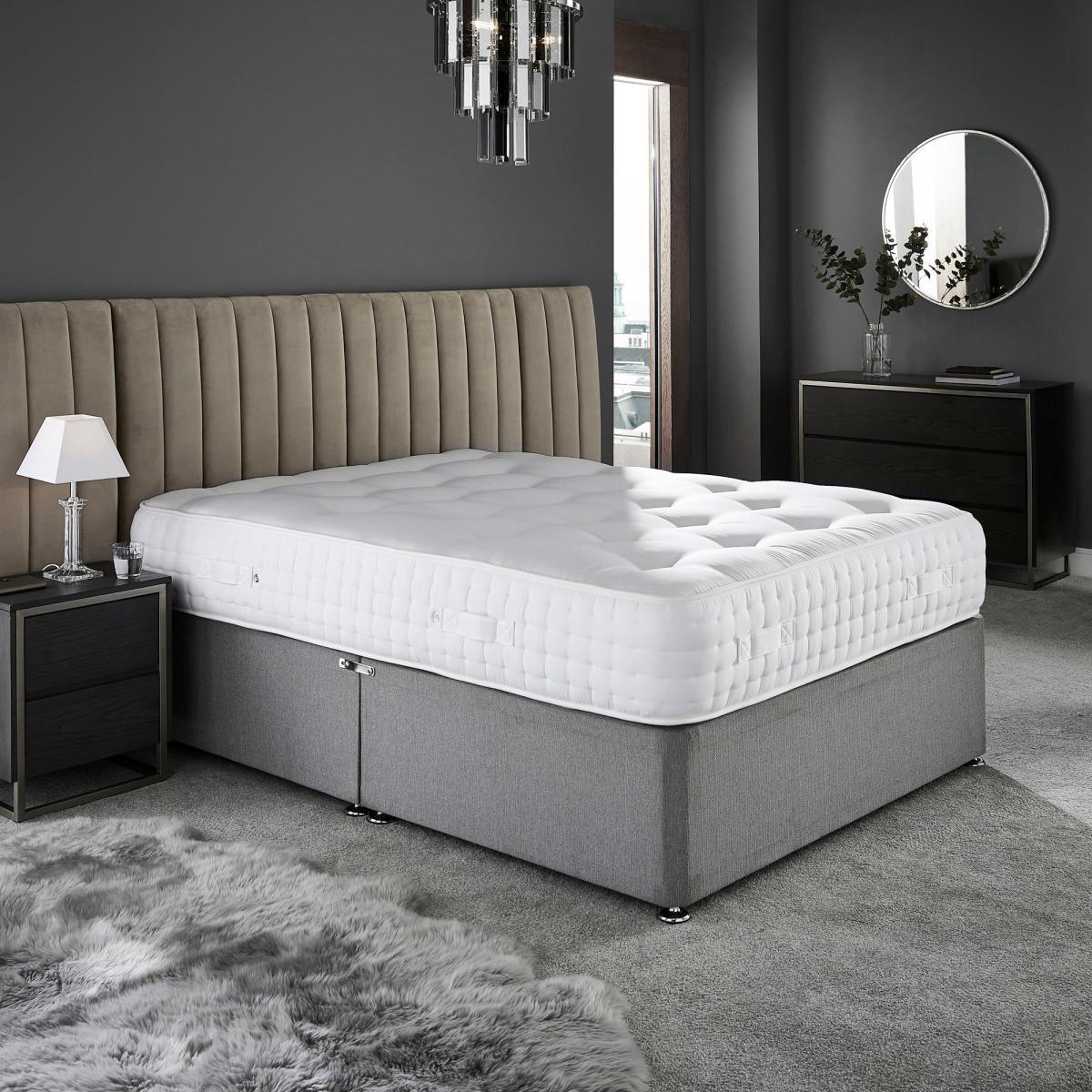 Hotel Emperor Wool 1000 Pocket Sprung Mattress Cream – image 2