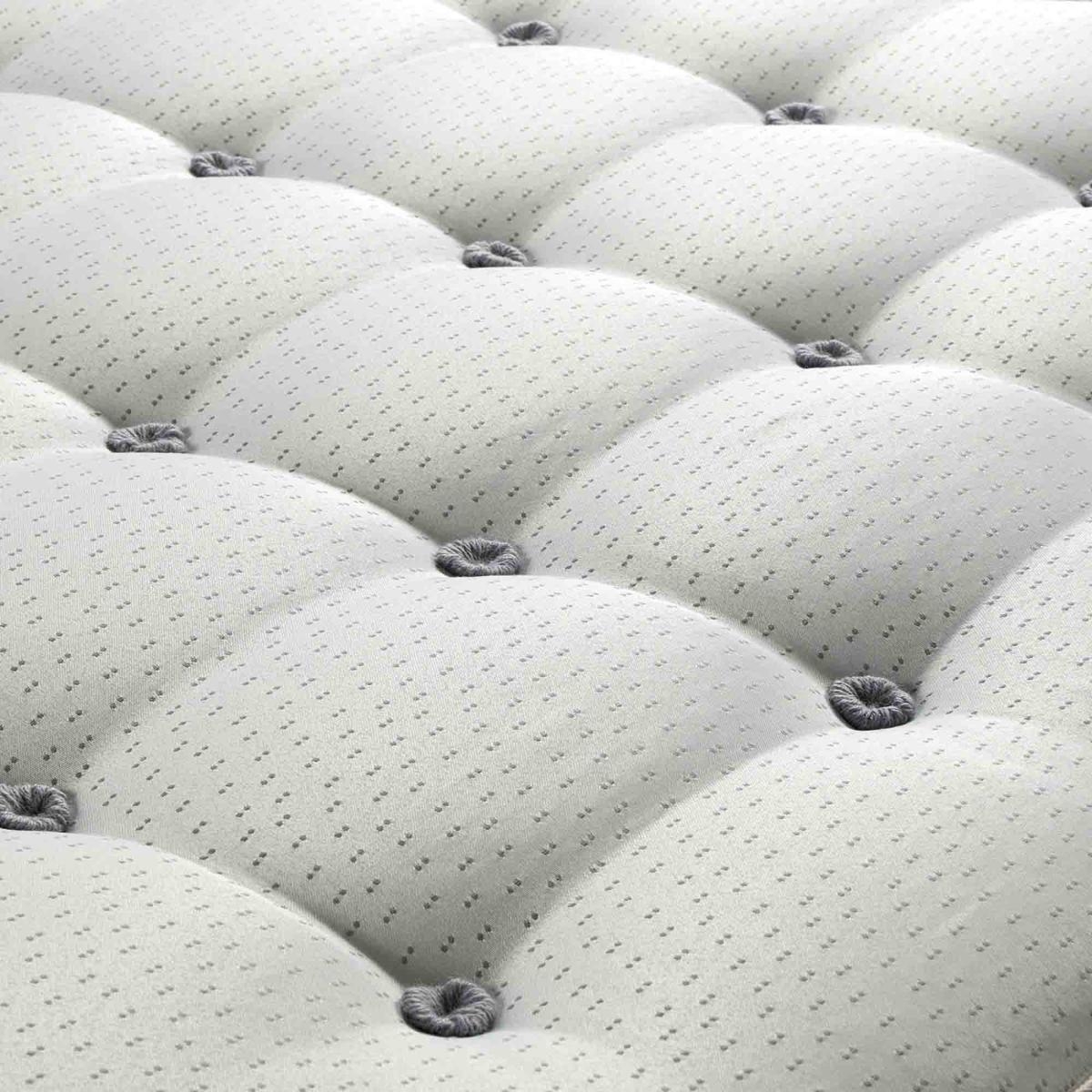 Pocketo Medium Firm 1000 Cool Blue Memory Foam Mattress White – image 4