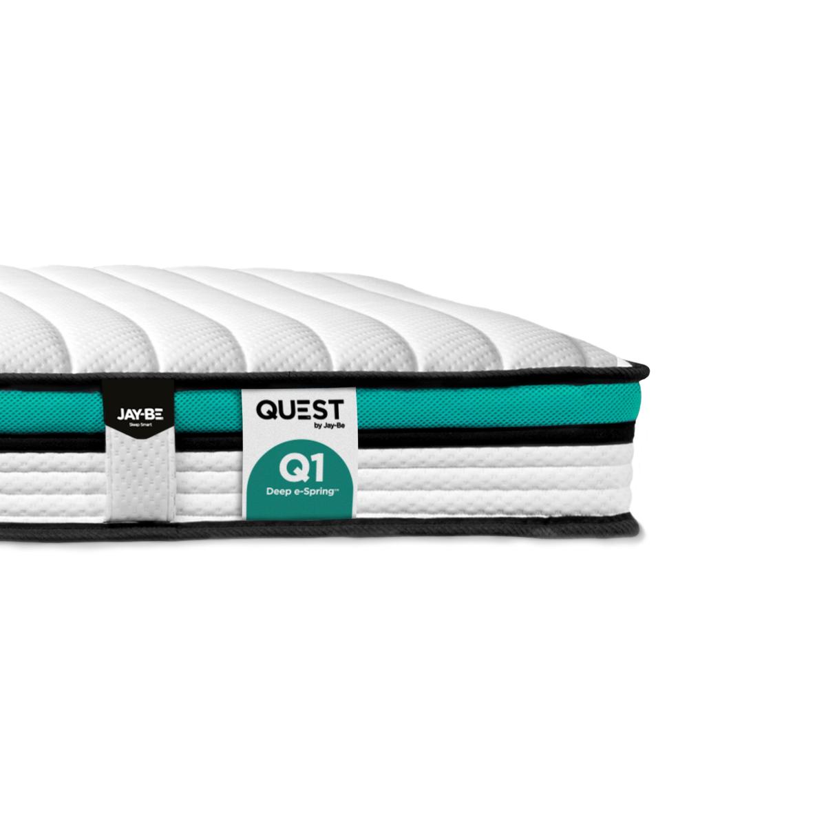 Jay-Be Quest Q1 Endless Comfort Mattress White – image 2